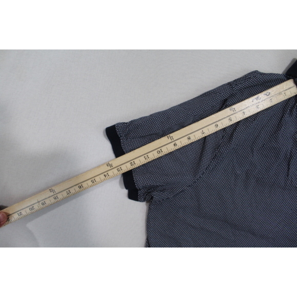 Michael Kors Men Golf Polo Shirt Blue Golf Polo Size Large - Picture 8 of 9